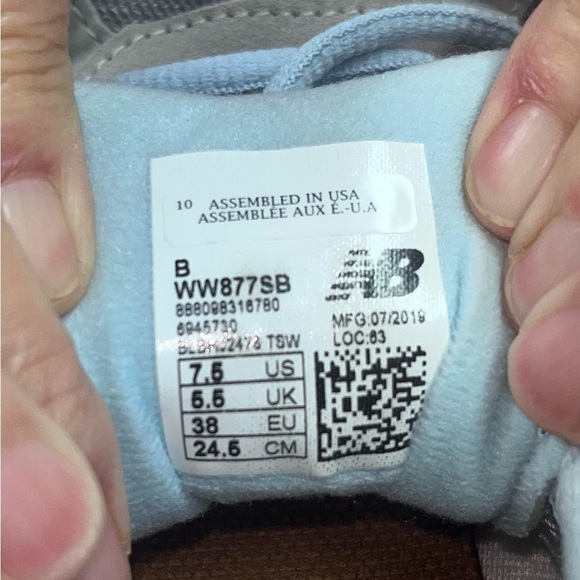 Aetrex Light Blue Sneakers with Breathable Mesh and Padded Collar - Picture 7 of 7